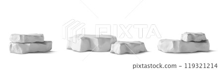 3d stone podiums for products display 3d stone podiums for products display 119321214
