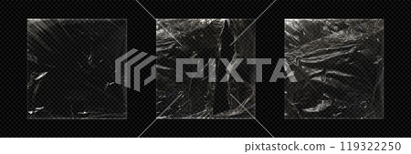 Plastic transparent film for packaging 119322250