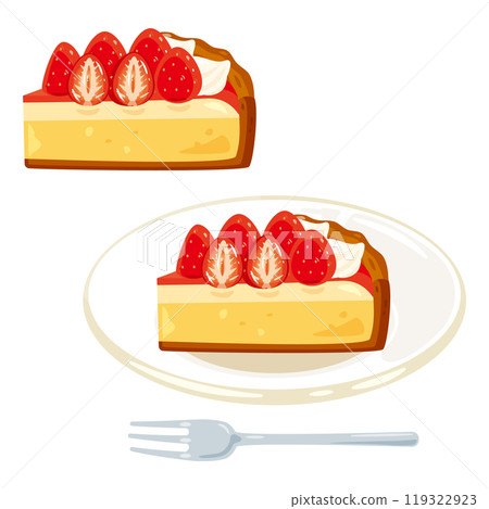 Strawberry tart set 119322923
