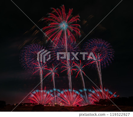 約3萬發煙火裝飾夜空的利根川煙火大會，日本最美麗的煙火、藝術煙火、四大煙火大師的藝術表演 119322927