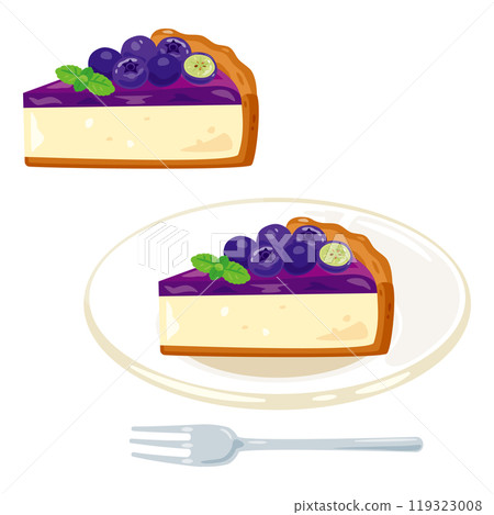 Blueberry tart set Blueberry tart set 119323008