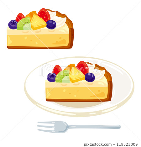 Fruit tart set 119323009