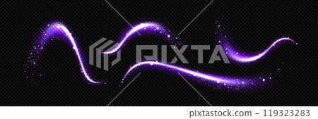 Magic dust with sparkle and glitter light effect Magic dust with sparkle and glitter light effect 119323283