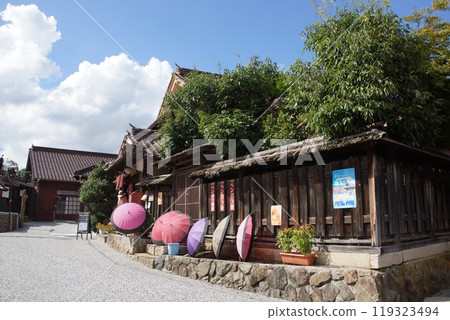 備中吹屋 吹屋故鄉村街景 119323494
