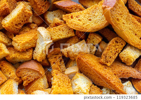 domestic croutons background domestic croutons background 119323685