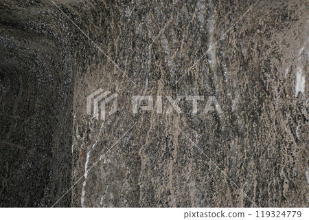 Close Up of marine Salt lake texture and sea salt particles 119324779