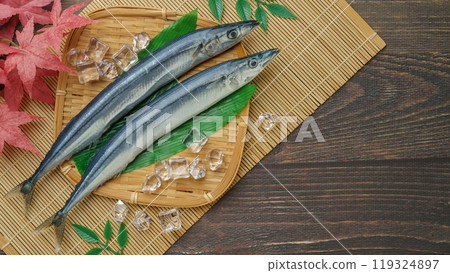 秋天的味道|生秋刀魚 秋天的味道|生秋刀魚 119324897