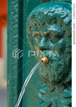 Outdoor City Water Drinking Fountain 119327522