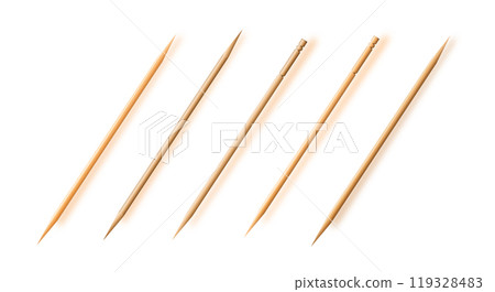 Toothpicks. hygiene and health on toothpicks white background. Vector. Toothpicks. hygiene and health on toothpicks white background. Vector. 119328483