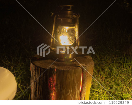 Landscape with lanterns 119329249