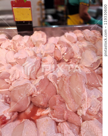 12 October 2024 Bangkok Thailand, Chicken breast in supermarket for sale 12 October 2024 Bangkok Thailand, Chicken breast in supermarket for sale 119330600