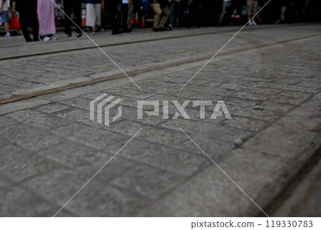 遊覽廢棄有軌電車軌道的廢墟 119330783