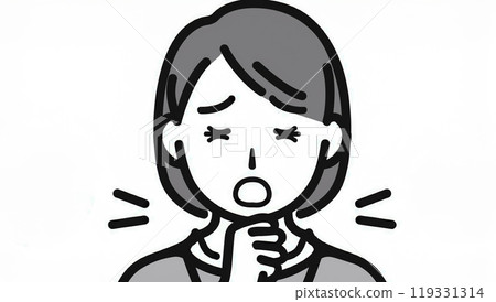 Cold and cough image Cold and cough image 119331314