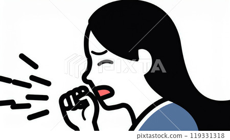 Cold and cough image 119331318