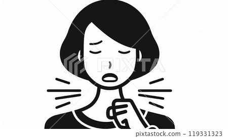 感冒咳嗽圖片 感冒咳嗽圖片 119331323