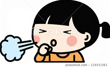 感冒咳嗽圖片 感冒咳嗽圖片 119331361