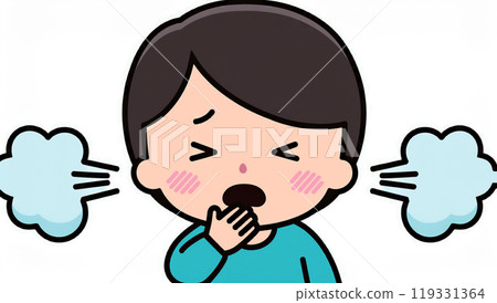 感冒咳嗽圖片 119331364