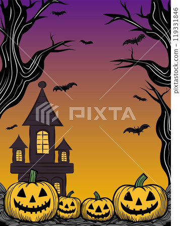 萬聖節背景 4 119331846