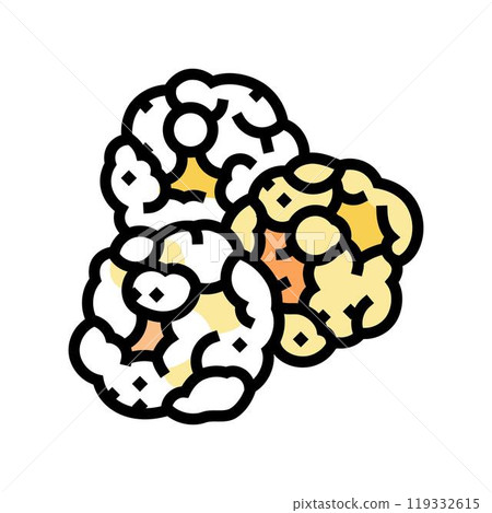 popcorn balls snack food color icon vector illustration popcorn balls snack food color icon vector illustration 119332615