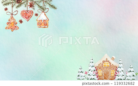 Candy house Christmas 119332682