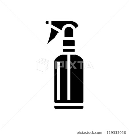spray bottle glass package glyph icon vector illustration spray bottle glass package glyph icon vector illustration 119333038
