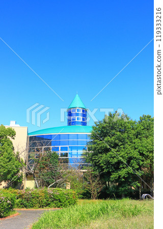 A view of Aisai City Central Library in Aisai City, Aichi Prefecture A view of Aisai City Central Library in Aisai City, Aichi Prefecture 119333216
