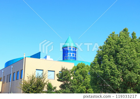 A view of Aisai City Central Library in Aisai City, Aichi Prefecture A view of Aisai City Central Library in Aisai City, Aichi Prefecture 119333217