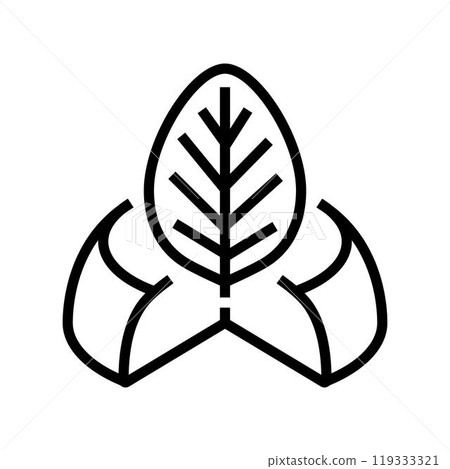 vegan cheese vegan food line icon vector illustration vegan cheese vegan food line icon vector illustration 119333321