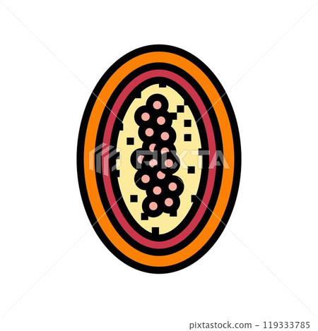 worm eggs parasite color icon vector illustration worm eggs parasite color icon vector illustration 119333785
