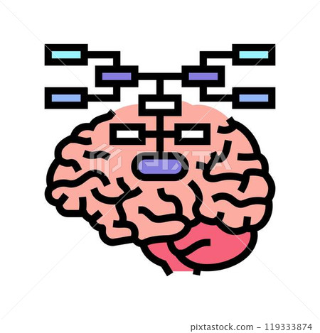 mind map brainstorm color icon vector illustration mind map brainstorm color icon vector illustration 119333874
