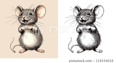Little Mouse Cartoon Character Coloring Page Design Featuring Adorable Rodent Outline Fun Wildlife Art Playful Tiny Creature Creative and Relaxing Drawing Activity for All Ages Little Mouse Cartoon Character Coloring Page Design Featuring Adorable Rodent Outline Fun Wildlife Art Playful Tiny Creature Creative and Relaxing Drawing Activity for All Ages 119334018