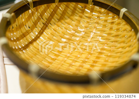 Tofu in a strainer Tofu in a strainer 119334874