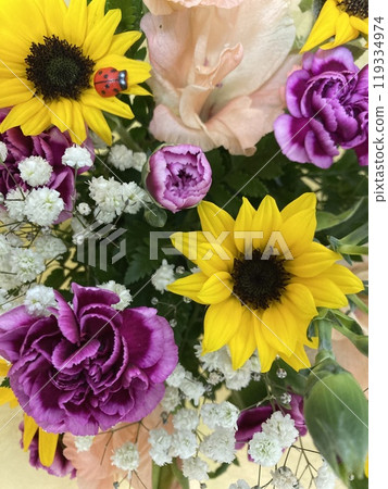 Colorful bouquet flowers Colorful bouquet flowers 119334974