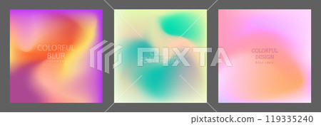 The gradient. Colorful blur, background for the title pages of a book, a catalog magazine. A template for a banner, poster and brochure. An abstract version of modern design 119335240
