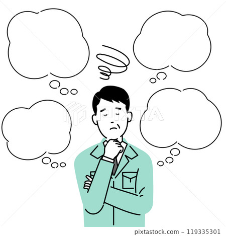 Do you have any of these problems? Speech bubble illustration template 6, vector 119335301