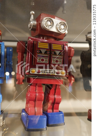 Showa era hero tin toy robot 119335775