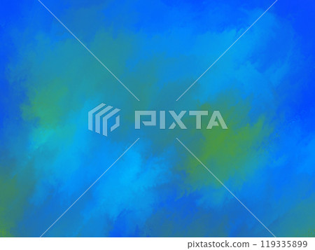藍色水彩紋理背景 119335899