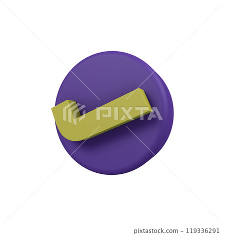 Realistic check mark icon and symbol design Realistic check mark icon and symbol design 119336291