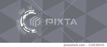 Abstract technology and science futuristic background for presentation Abstract technology and science futuristic background for presentation 119336435