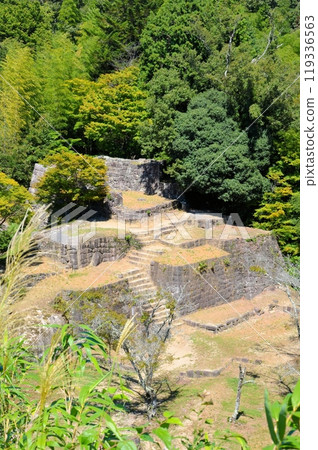 Naegi Castle ruins and Oyagura ruins Naegi Castle ruins and Oyagura ruins 119336563