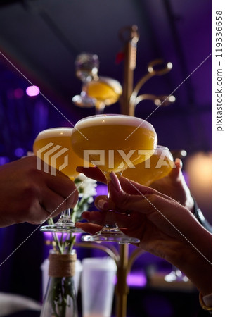 Cheers to Celebration Enjoying Elegant Cocktails That Make Every Toast Special and Memorable 119336658