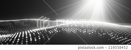 Double exposure of womans face and urban cityscape. Blending human expression with tall buildings and street lights. Urban life and identity 119338452