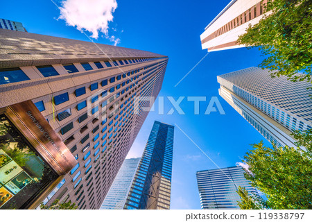 十月的日本東京城市景觀。新宿中心大樓等景觀=西元2024年10月7日 十月的日本東京城市景觀。新宿中心大樓等景觀=西元2024年10月7日 119338797