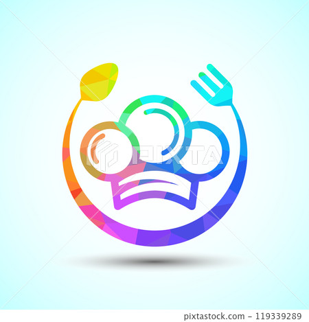 Kitchen chef logo design. Logo for Food, meal, restaurant and catering business and company Kitchen chef logo design. Logo for Food, meal, restaurant and catering business and company 119339289
