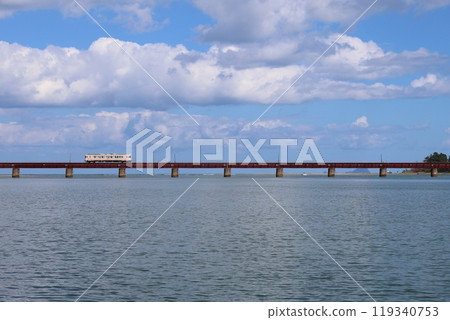 京都丹後鐵道湯良川大橋（日本土木學會推薦土木遺產）【宮津市】 119340753