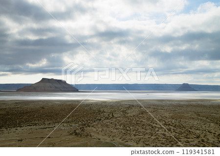 Karyn Zharik depression, Mangystau region, Ustyurt natural reserve, Kazakhstan 119341581