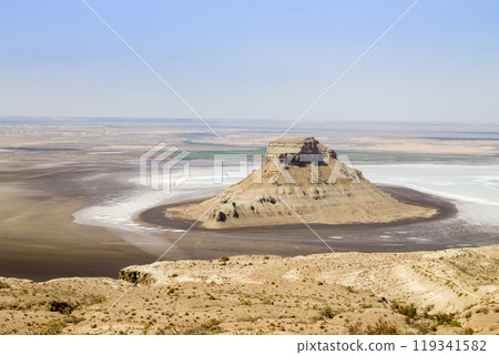 Karyn Zharyk depression view, Mangystau region, Kazakhstan 119341582