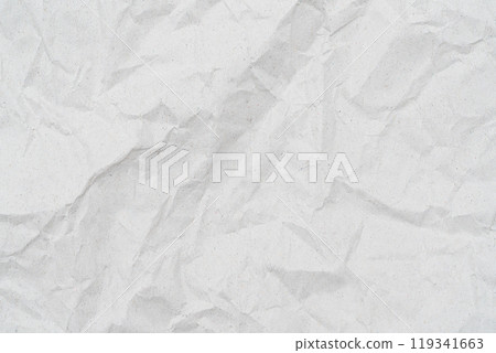 Crumpled vintage white paper, mockup, background Crumpled vintage white paper, mockup, background 119341663