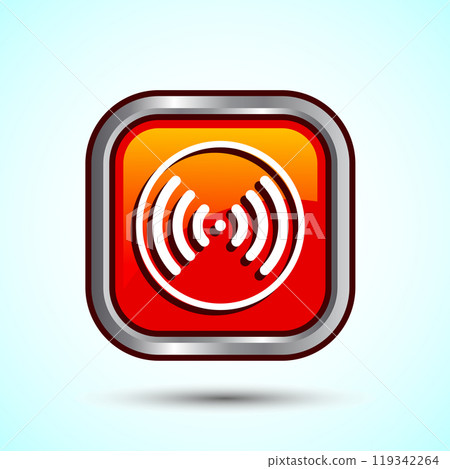 WIFI Icon Design Illustration, Internet Connection Symbol, Wireless and WIFI Sign, Button Design WIFI Icon Design Illustration, Internet Connection Symbol, Wireless and WIFI Sign, Button Design 119342264