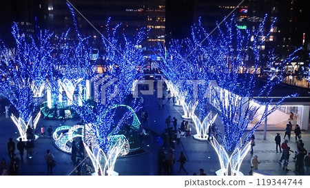 2016 Fukuoka Hakata Station Illumination Scenery No. 23 2016 Fukuoka Hakata Station Illumination Scenery No. 23 119344744